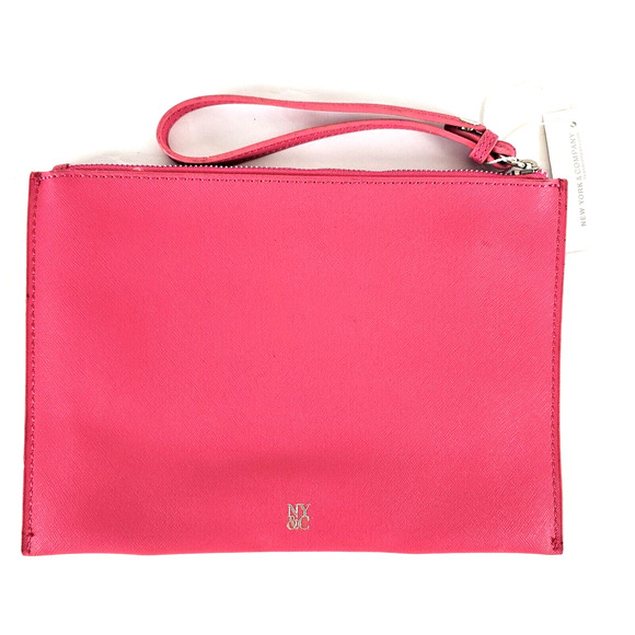 NEW!! Mom BOSS Clutch Handbag Purse Cosmetic Makeup Pink w/ Detachable Strap - Picture 4 of 6